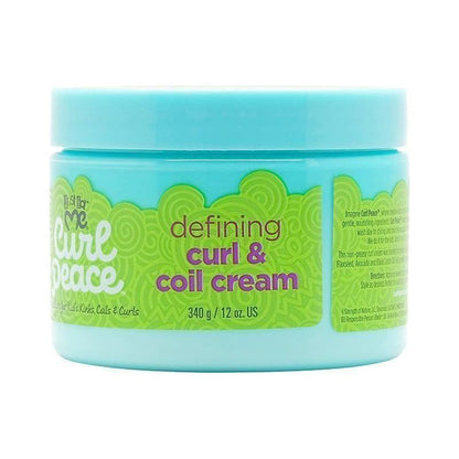 Just for Me Curl Peace Defining Curl &amp; Coil Cream 340g - gtwtoporld.com