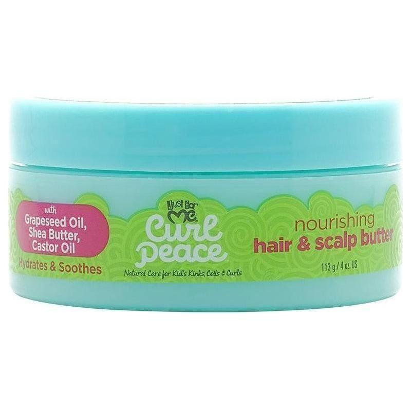 Just for Me Curl Peace Pflegende Haar - und Kopfhautbutter 113g - gtwtoporld.com