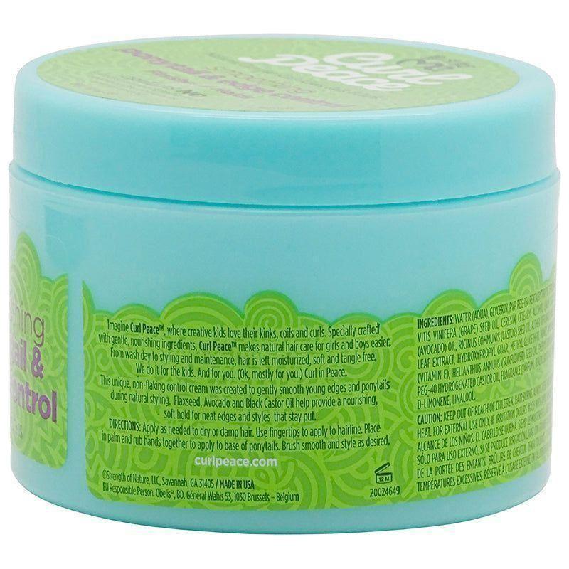 Just for Me Curl Peace Smoothing Ponytail &amp; Edge Control 5.5oz - gtwtoporld.com