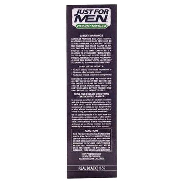 Just For Men Easy &amp; Fast Shampoo - In Haircolor Real Black - gtwtoporld.com
