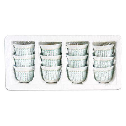 Kaffeetassen Finjal blue/red/Green (12er Pack) - gtwtoporld.com
