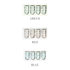 Kaffeetassen Finjal blue/red/Green (12er Pack) - gtwtoporld.com