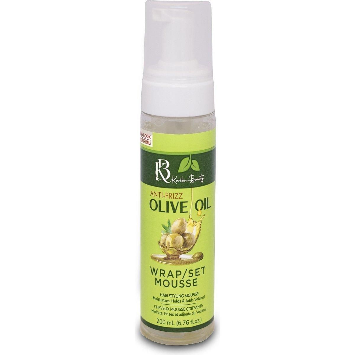 karibou Beauty Olive Oil Wrap Set Mousse 200 ml - gtwtoporld.com