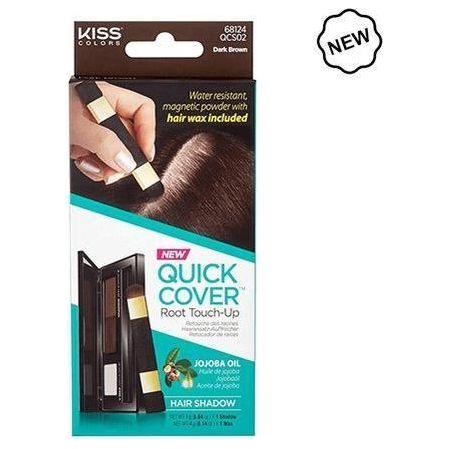 Kiss Colors Quick Cover Root Touch Up Shadow - Dark Brown - gtwtoporld.com