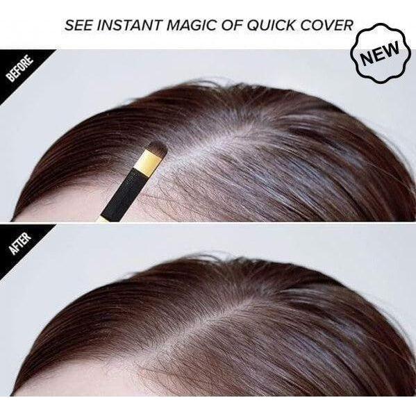 Kiss Colors Quick Cover Root Touch Up Shadow - Dark Brown - gtwtoporld.com