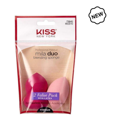 Kiss New York Professional Makeup Duo Blending Sponges - gtwtoporld.com
