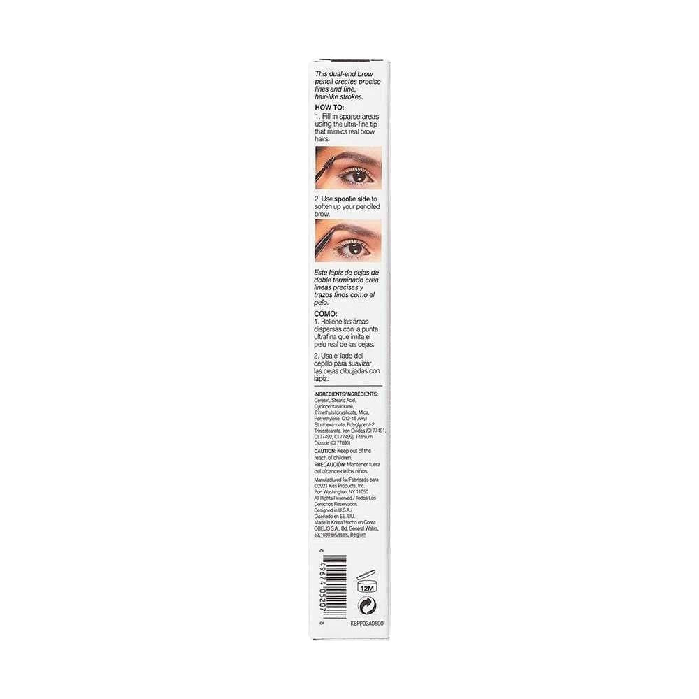 Kiss New York Top Brow Fine Precision Pencil - gtwtoporld.com