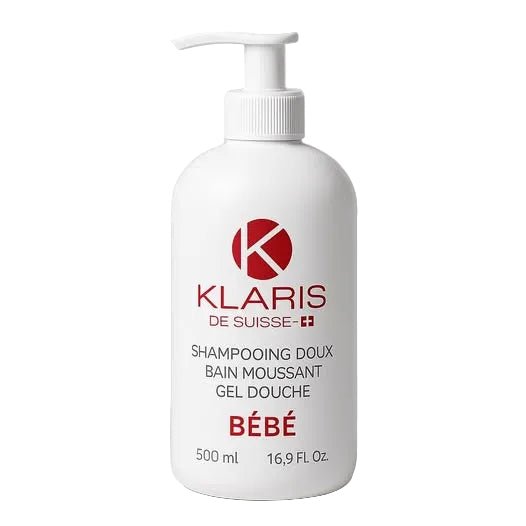 Klaris De Suisse Gentle Baby Shampoo &amp; Shower Gel 500ml - gtwtoporld.com