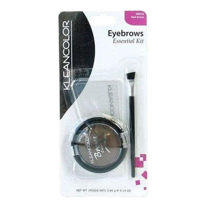 Kleancolor Eyebrow Kit Black/Medium/Brown - gtwtoporld.com
