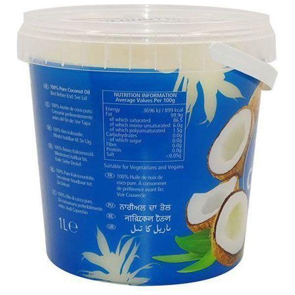 KTC 100% Pure Coconut Oil 1L - gtwtoporld.com