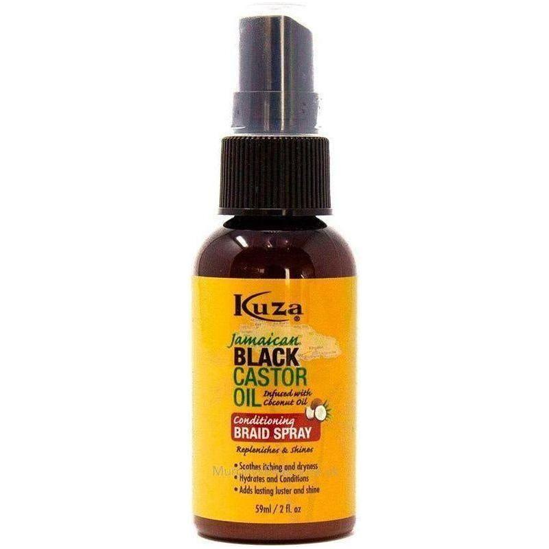 Kuza Jamaican Black Castrol Braid Spray 2oz - gtwtoporld.com