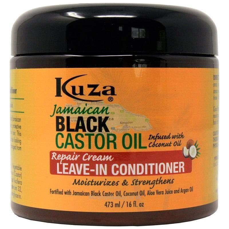 Kuza Jamaican Black Castrol Oil Leave In Conditioner 16oz - gtwtoporld.com