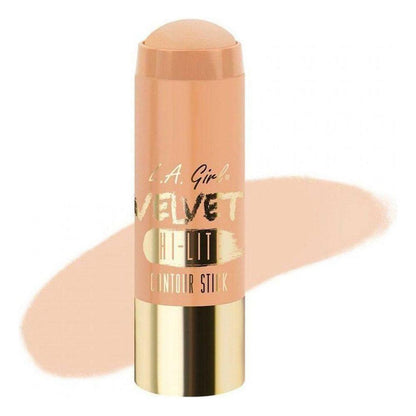 L.A Girl Velvet Contour Sticks Blush 5.8G - gtwtoporld.com