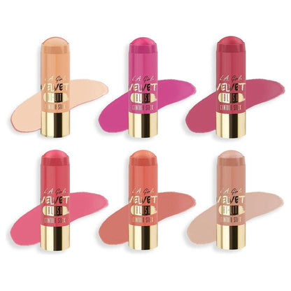 L.A Girl Velvet Contour Sticks Blush 5.8G - gtwtoporld.com