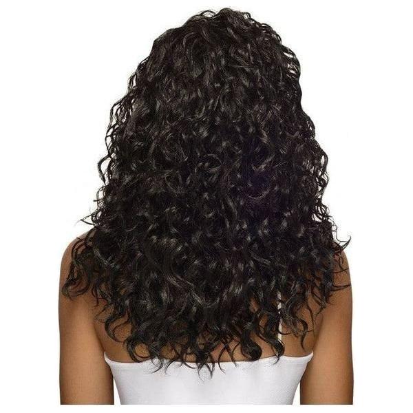 Lace Front Wig 300 Synthetic Hair, Kunsthaar Perücke, Color:1 - gtwtoporld.com
