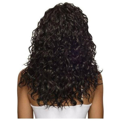 Lace Front Wig 300 Synthetic Hair, Kunsthaar Perücke, Color:1 - gtwtoporld.com