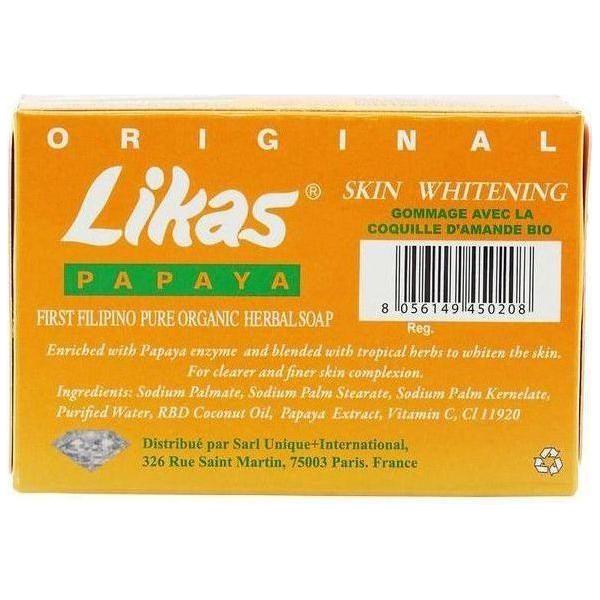 Likas Original Papaya Skin Whitening Soap 135g - gtwtoporld.com