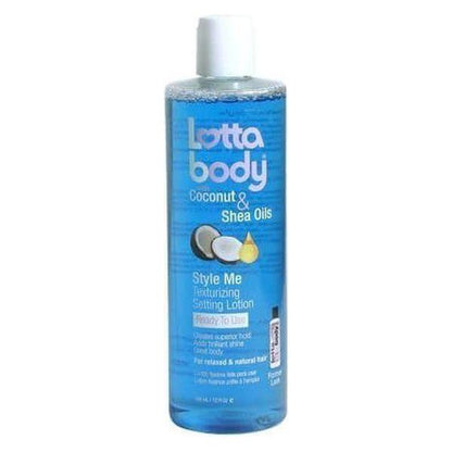 Lotta Body Coconut &amp; Shea Oils Style Me Texturizing Setting Lotion 354ml - gtwtoporld.com