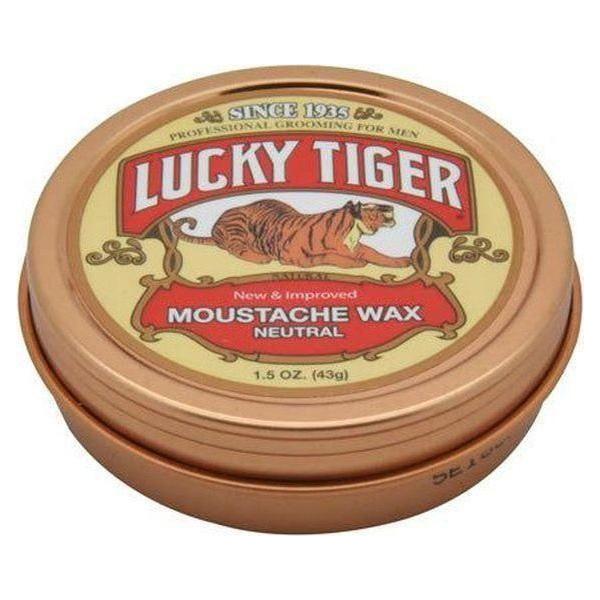 Lucky Tiger Moustache Wax 43g - gtwtoporld.com