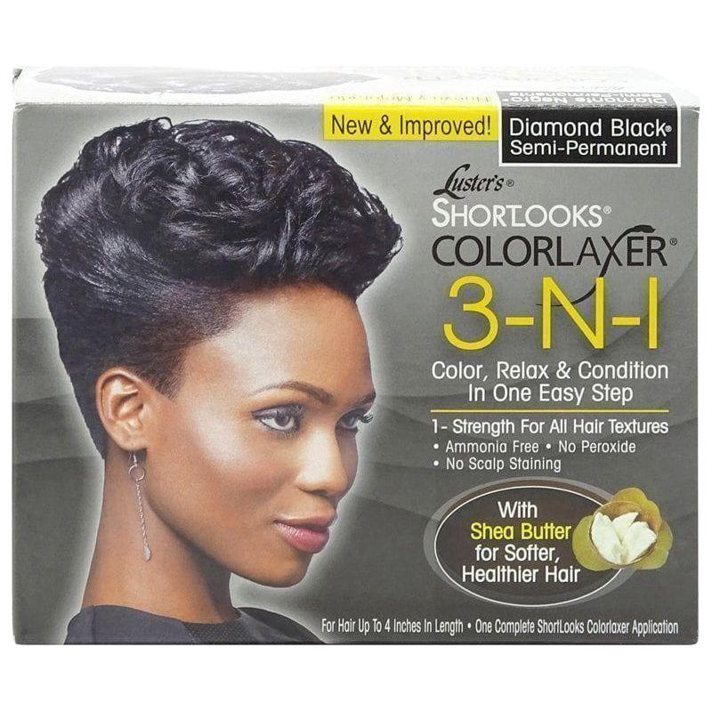 Lusters Shortlooks ColorLaxer Semi - Permanent 3 IN 1 Color, Relax &amp; Condition - gtwtoporld.com