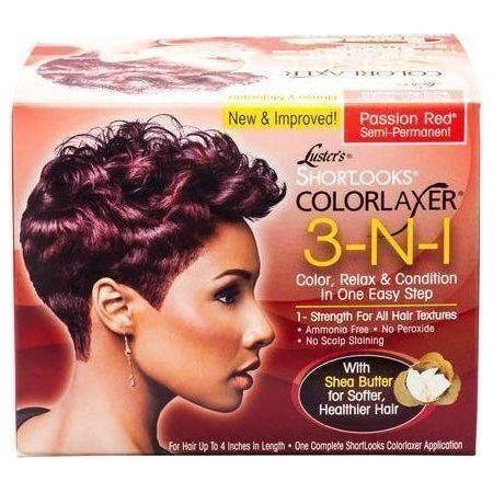 Lusters Shortlooks ColorLaxer Semi - Permanent 3 IN 1 Color, Relax &amp; Condition - gtwtoporld.com