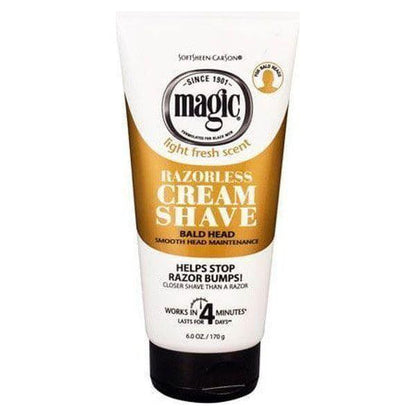 Magic Razorless Cream Shave 170g - gtwtoporld.com