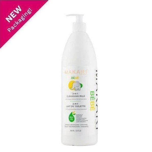 Makari Bebe 2-N-1 Cleansing Milk 1000ml - gtwtoporld.com