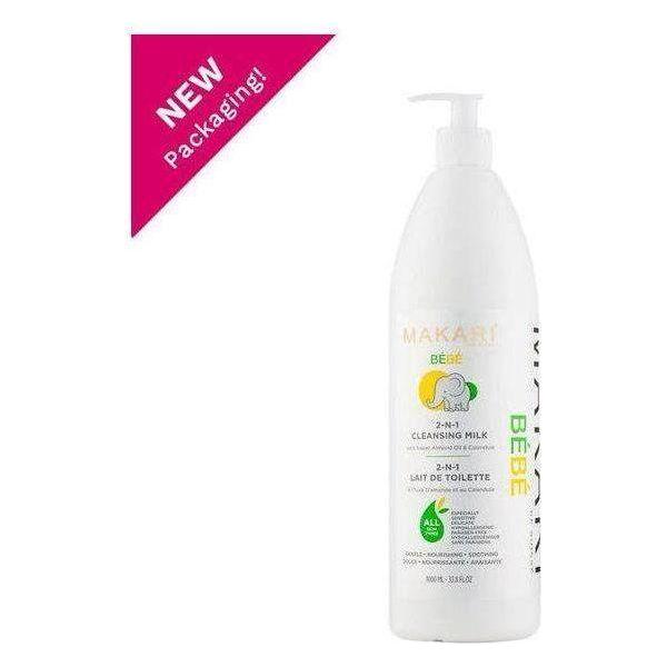 Makari Bebe 2 - N - 1 Cleansing Milk 1000ml - gtwtoporld.com