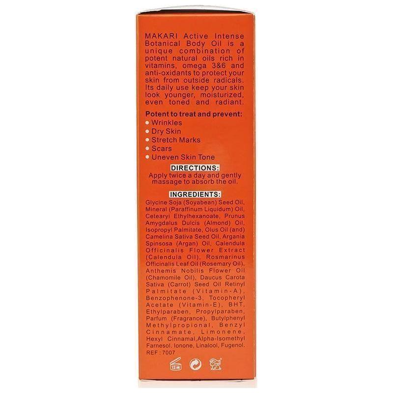 Makari Extreme Argan &amp; Carrot Botanical Body Oil 125ml - gtwtoporld.com