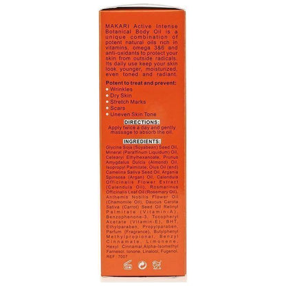 Makari Extreme Argan &amp; Carrot Botanical Body Oil 125ml - gtwtoporld.com