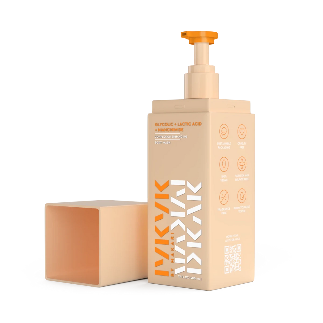 Makari Glycolic + Lactic Acid + Niacinamide Body Wash - gtwtoporld.com