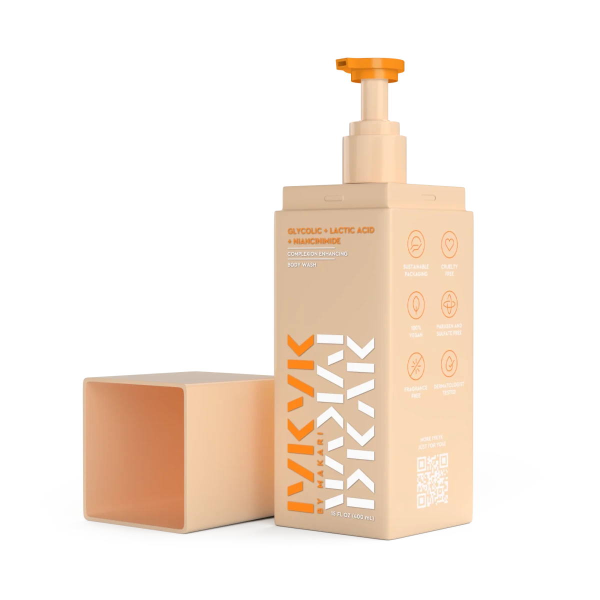 Makari Glycolic + Lactic Acid + Niacinamide Body Wash - gtwtoporld.com