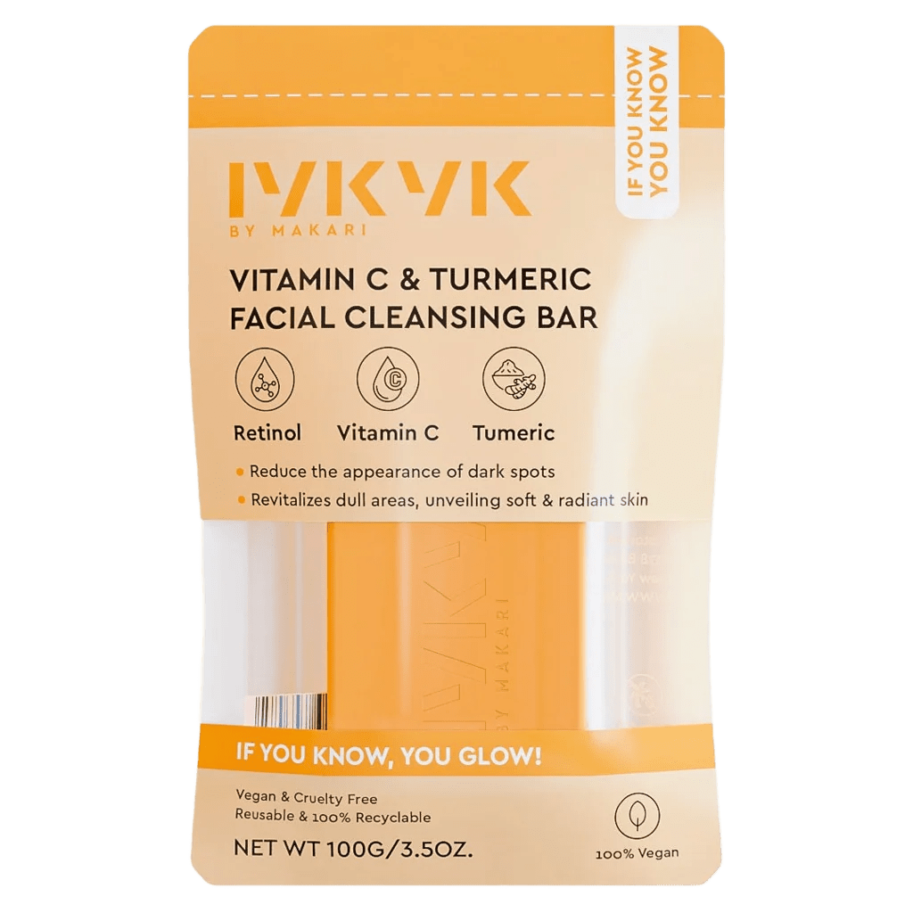 Makari Vitamin C &amp; Turmeric Facial Cleaning Bar 100g - gtwtoporld.com