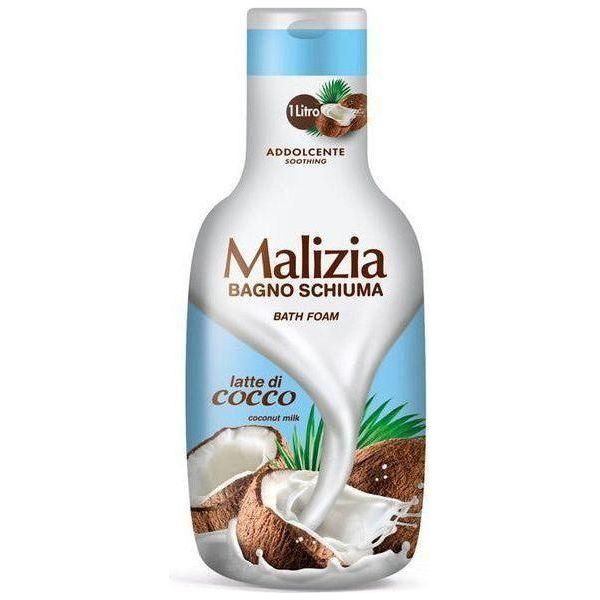 Malizia Bath Foam Coconut Milk 1L - gtwtoporld.com