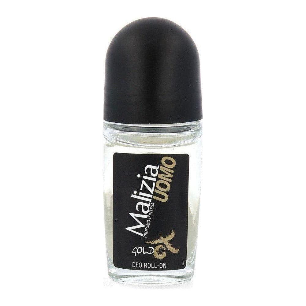 Malizia Deo Roll Uomo Gold 50ml - gtwtoporld.com