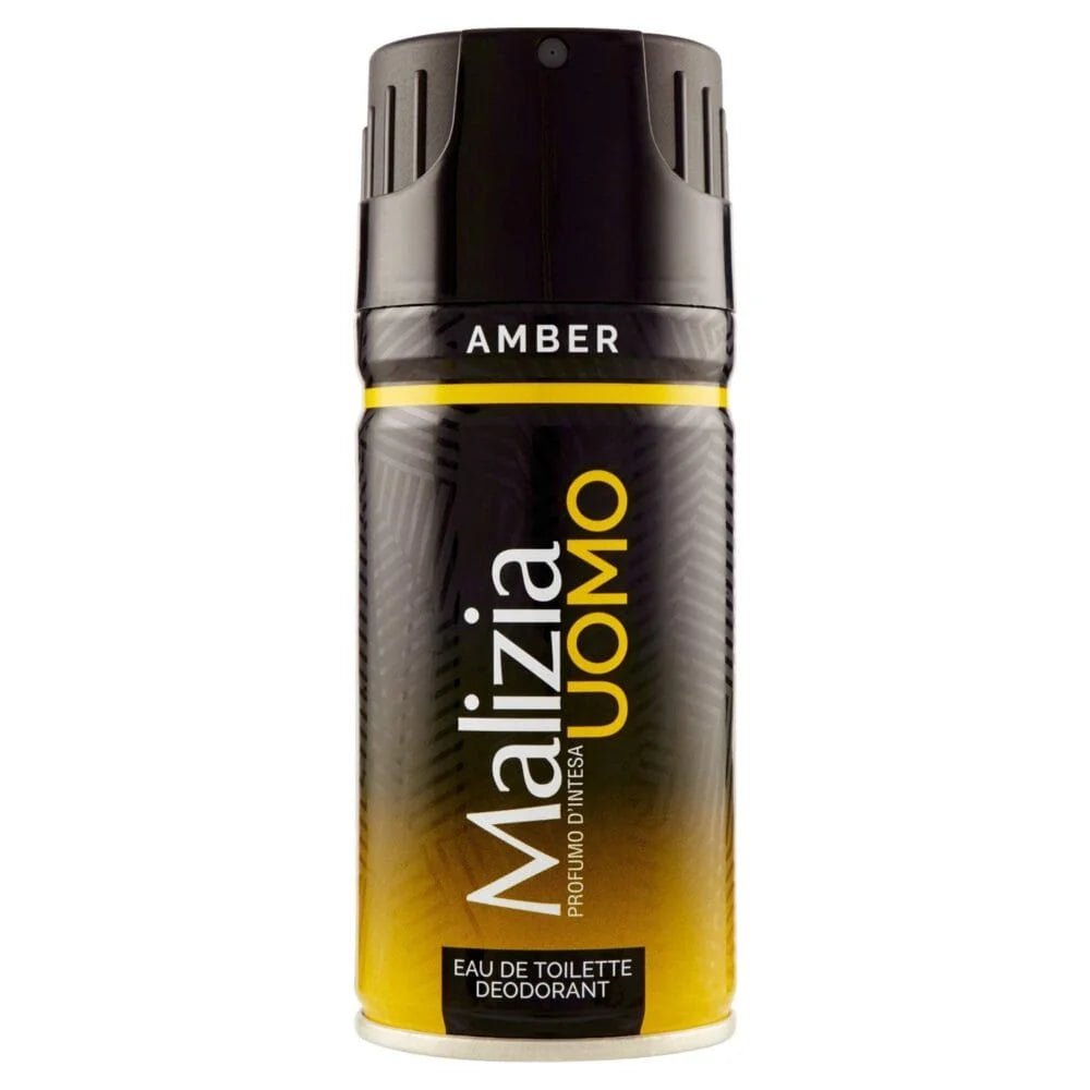 Malizia Eau de Toilette Deodorant Amber Yellow 150ml - gtwtoporld.com