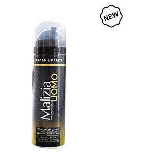 Malizia Uomo Argan &amp; Karite Shaving Foam 300 ml - gtwtoporld.com