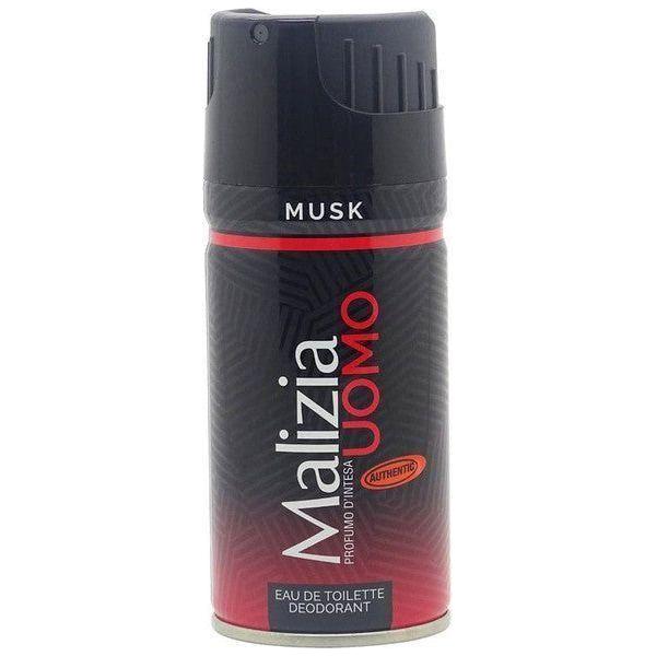 Malizia Uomo Musk Eau de Toilette Deodorant 150 ml - gtwtoporld.com