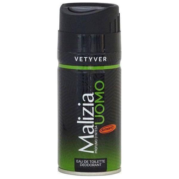 Malizia Uomo Vetyver Deodorant 150ml - gtwtoporld.com