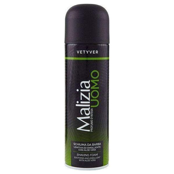 Malizia Uomo Vetyver Shaving Foam 300ml - gtwtoporld.com