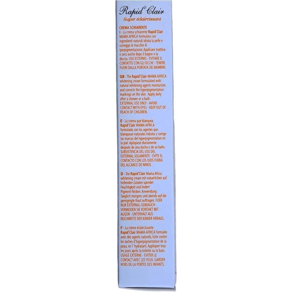 Mama Africa Rapid Clair Lightening Beauty Cream With Aloe Vera 60 ml - gtwtoporld.com