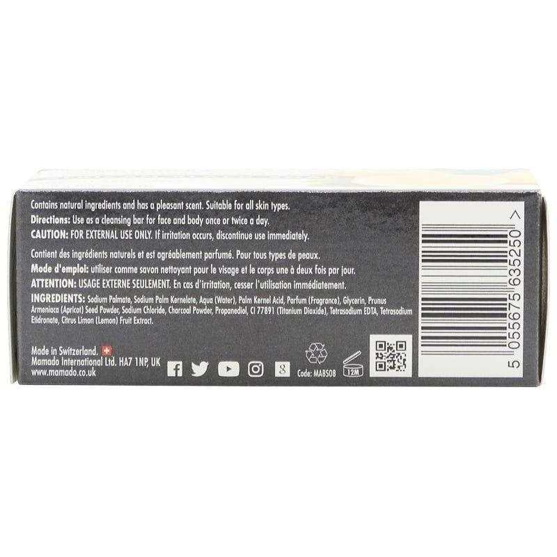 Mamado African Black Soap Infused with Lemon 200g - gtwtoporld.com