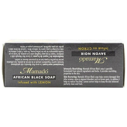 Mamado African Black Soap Infused with Lemon 200g - gtwtoporld.com
