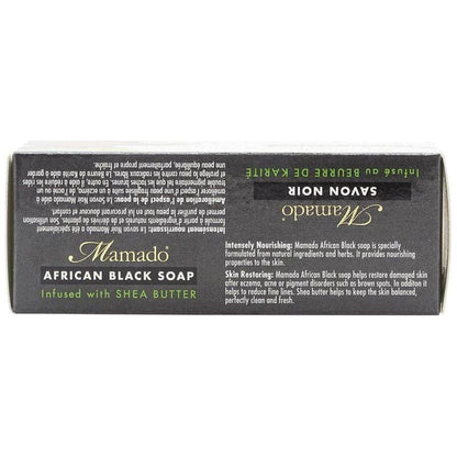 Mamado African Black Soap Infused with Shea Butter 200g - gtwtoporld.com