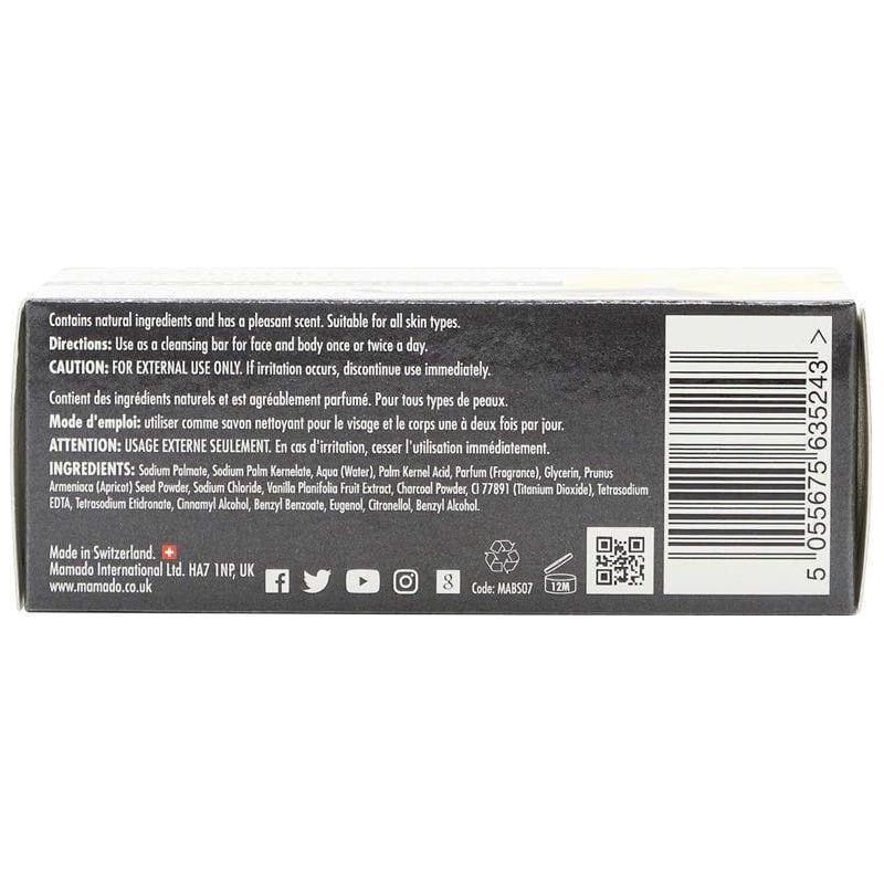 Mamado African Black Soap Infused with Vanilla 200g - gtwtoporld.com