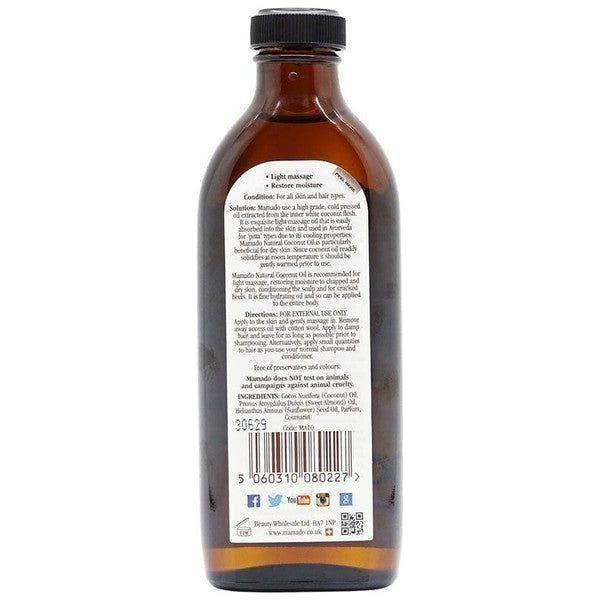 Mamado Natural Coconut Oil 150ml - gtwtoporld.com