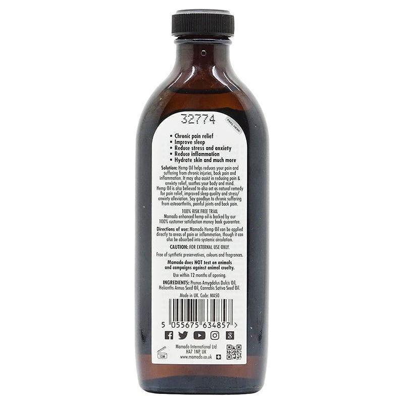 Mamado Natural Jasmine Oil 150ml - gtwtoporld.com