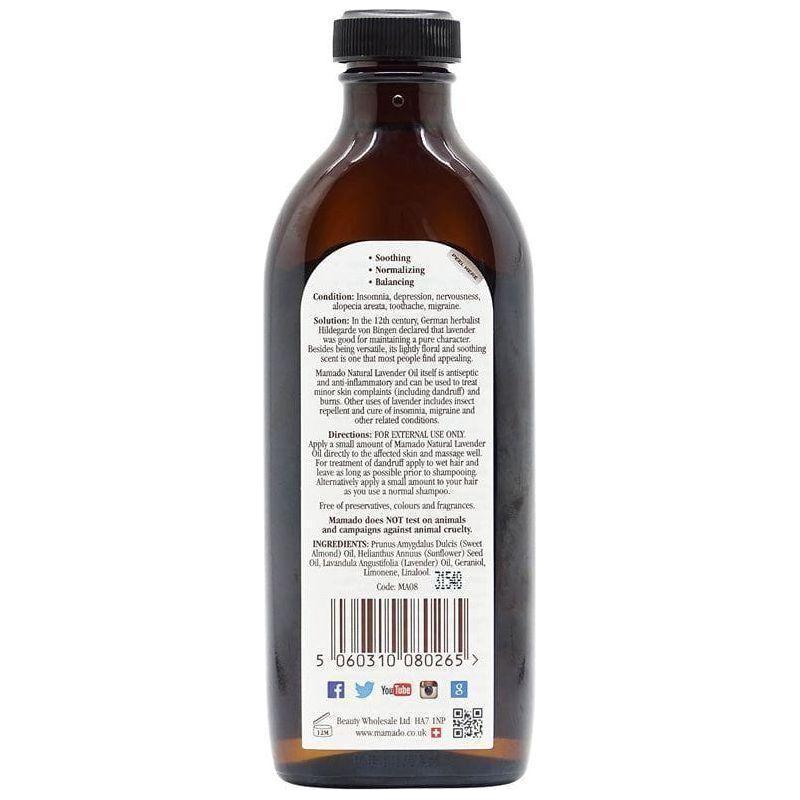 Mamado Natural Lavender Oil 150ml - gtwtoporld.com