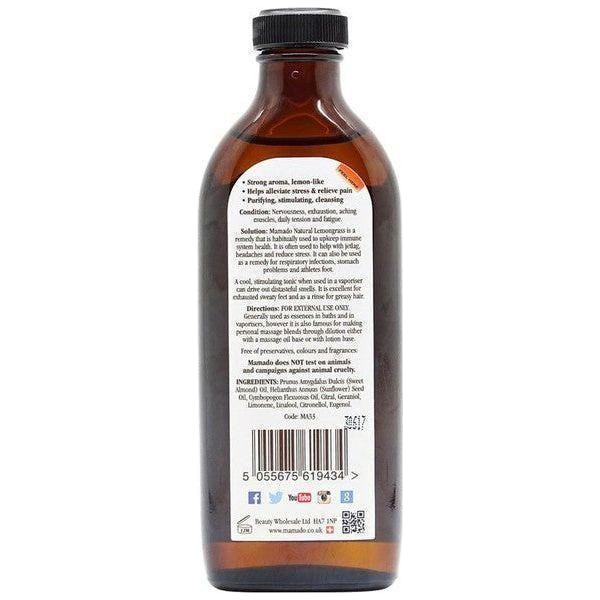 Mamado Natural Lemongrass Oil 150ml - gtwtoporld.com
