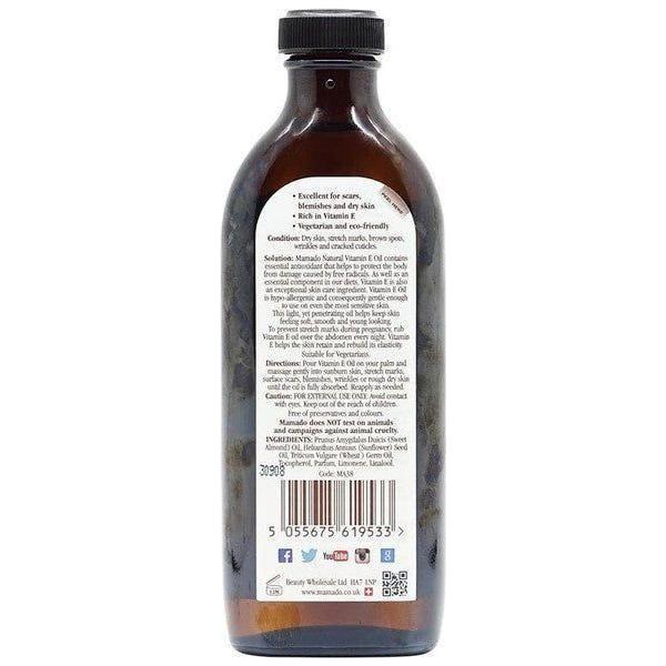 Mamado Natural Vitamin E Oil 150ml - gtwtoporld.com